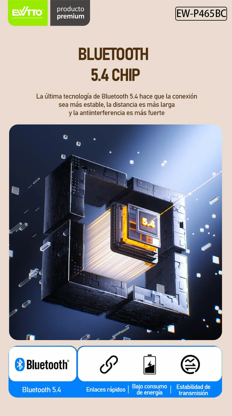 Bocina Portátil EWTTO EW-P465BC
